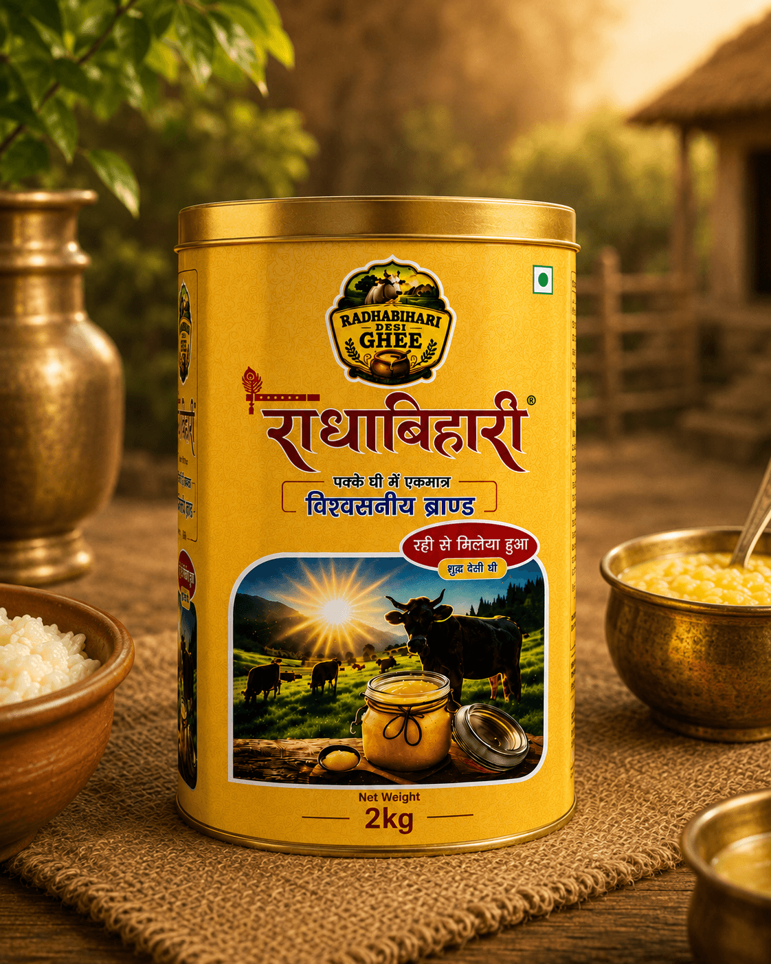 Deshi Ghee (2kg)